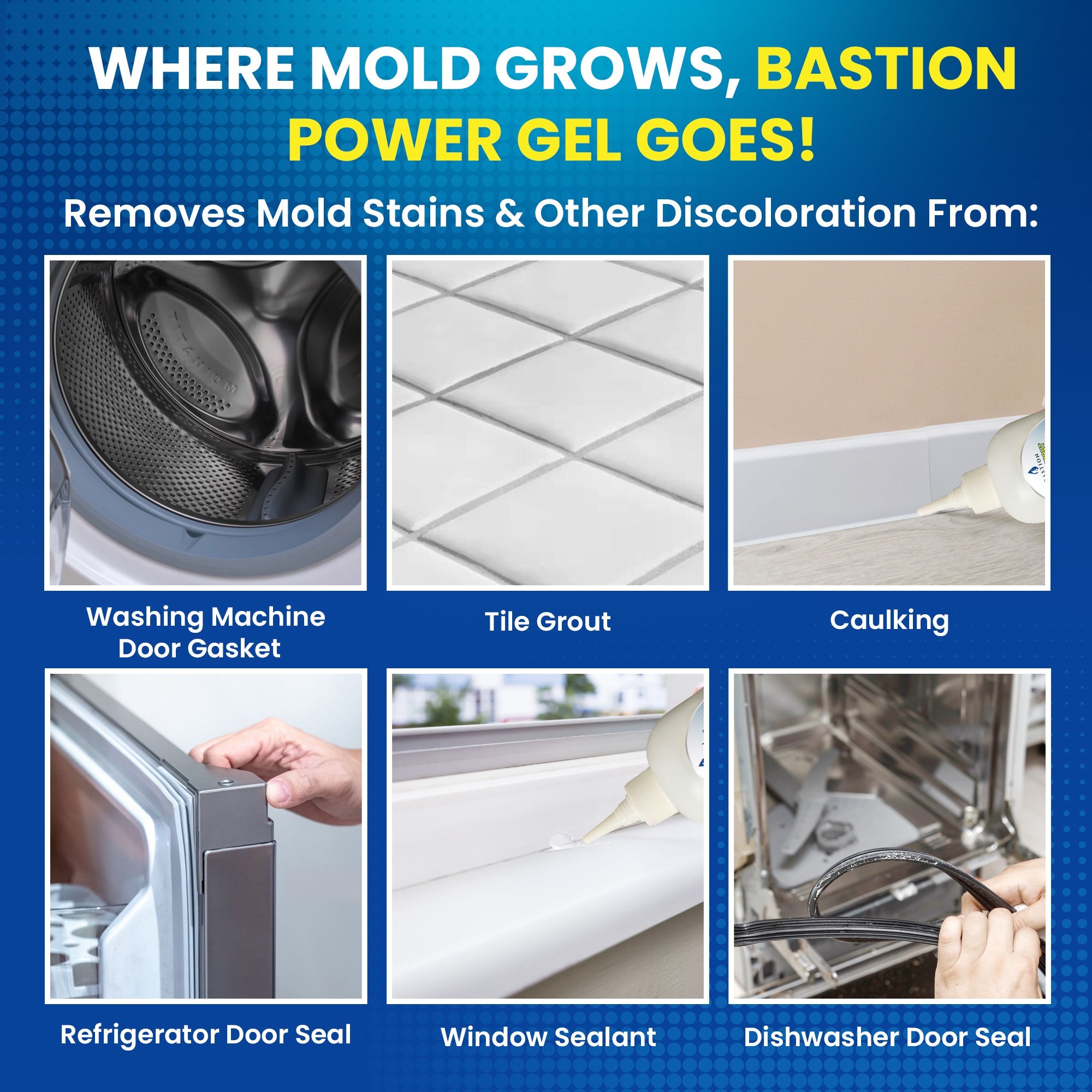 Nuvelo caulk strip application bathroom