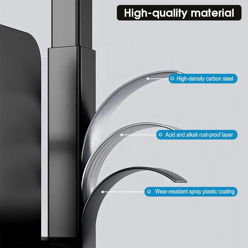 Nuvelo Under-Sink Pull-Out Organizer side angle detail