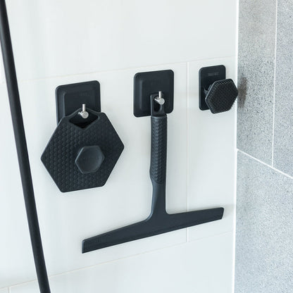 Nuvelo Telescoping Shower Squeegee accessories overview