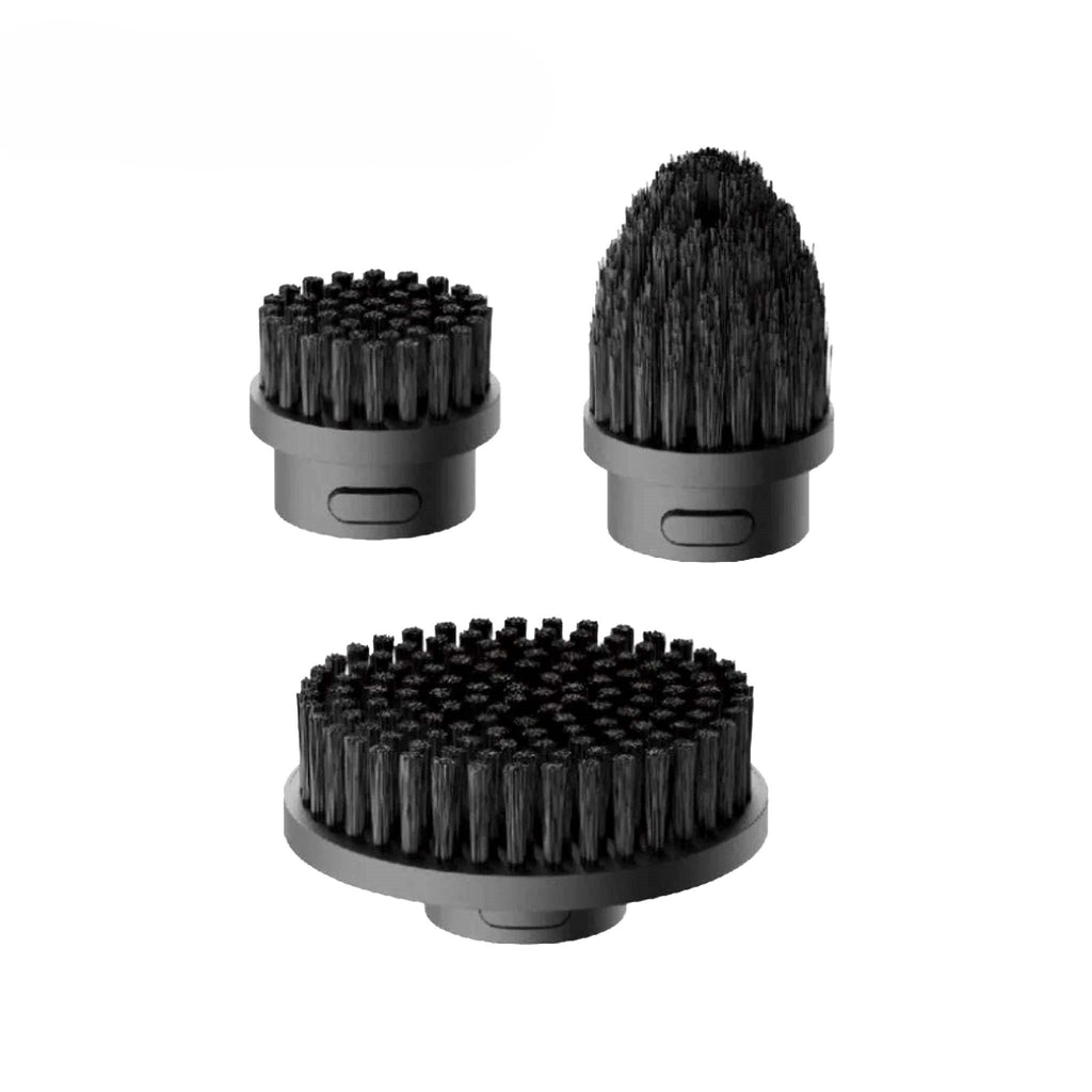 Electric spin scrubber replacement brush heads usage image