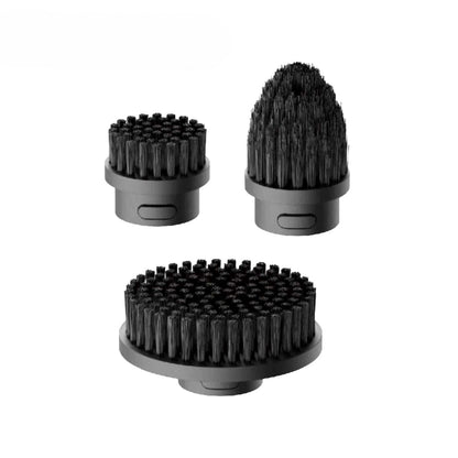 Nuvelo Replacement Brush Heads (6-Pack) in-use cleaning example