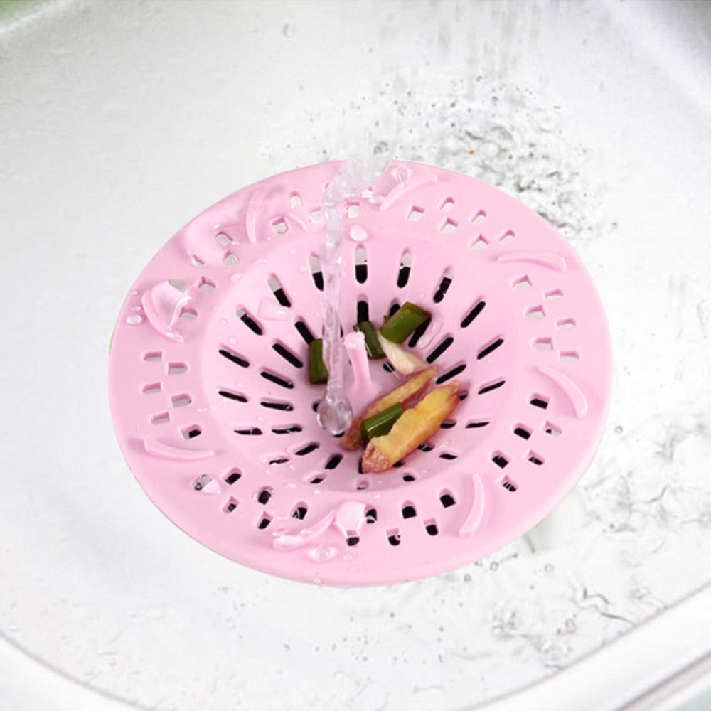 Nuvelo silicone drain catcher - kitchen and bathroom use