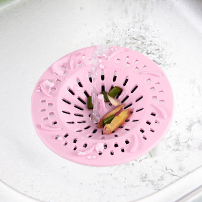 Nuvelo Silicone Drain Strainer for kitchen and bathroom drains
